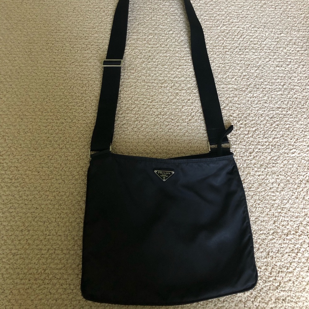 Prada over the shoulder handbag